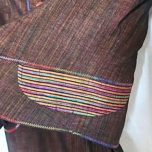 MY WAY Women's Brown, Linen/Cotton Pants Suit.  Size US 8. UK 12 - Picture 16 of 16